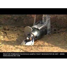 Pengaduk Slurry Biodigester Agitator Cri-Man