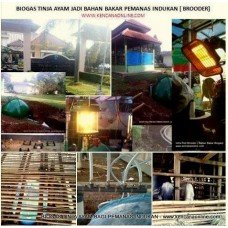Pemanas Indukan Bahan Bakar [ Gas Alam, Biogas, CNG ]