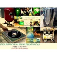 Instalasi Shelter Bio Elektrik BD 9-9000L