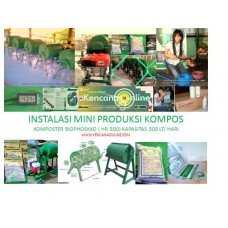 Instalasi Produksi Kompos HR 500L