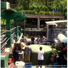 Instalasi Sawah Portabel dan Digester BD 3000 L